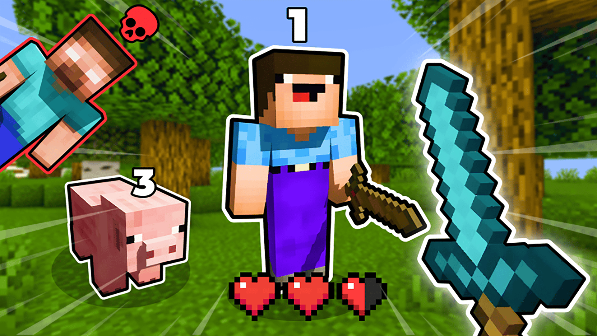 Block Battle - Noob vs Pro